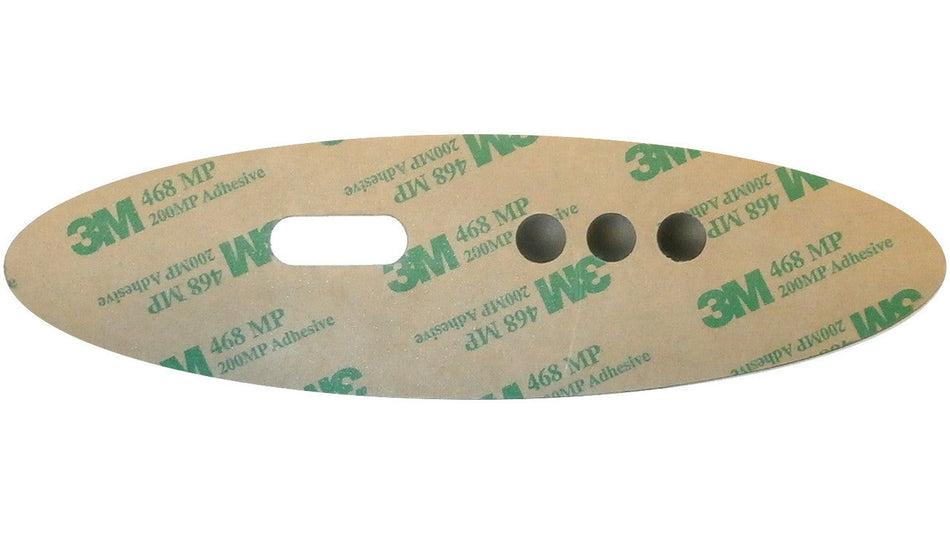Master Spa - X509142 - Overlay, Balboa 3 Button - F/MVP - Back View