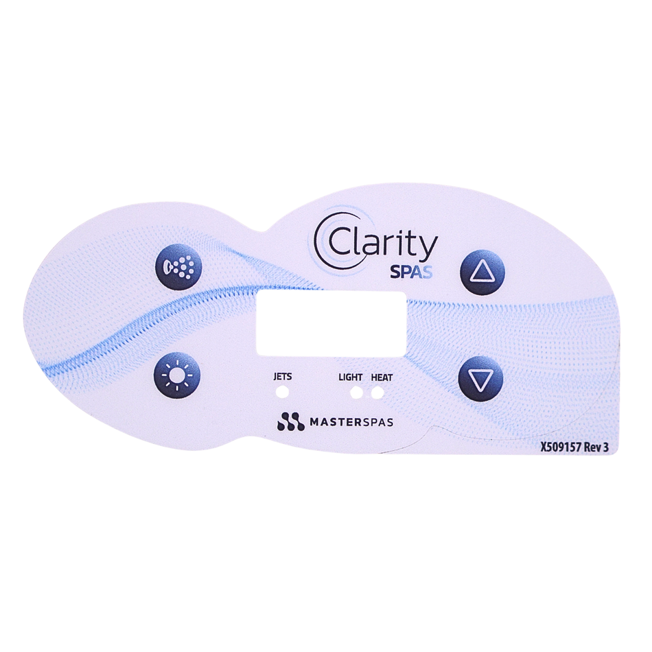 Master Spa - X509157 - Clarity Overlay for MP406U Panel