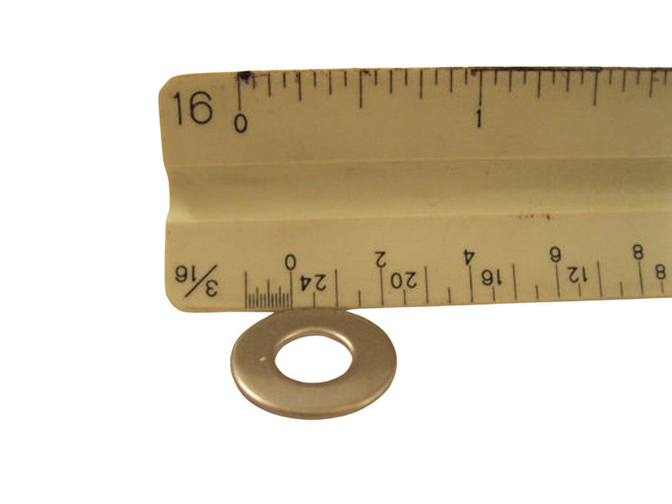 X804312-WASHER, 1/4" FLAT 18.8 SS